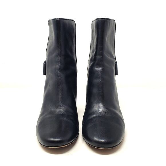 Tory Burch Kira 70MM Bootie Leather Ankle Boots Perfect Black 59585 Size US 9 - Picture 4 of 11